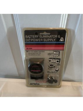 Arista 52-8300 Multi-Voltage AC/DC Adapter Portable Black Powered Universal